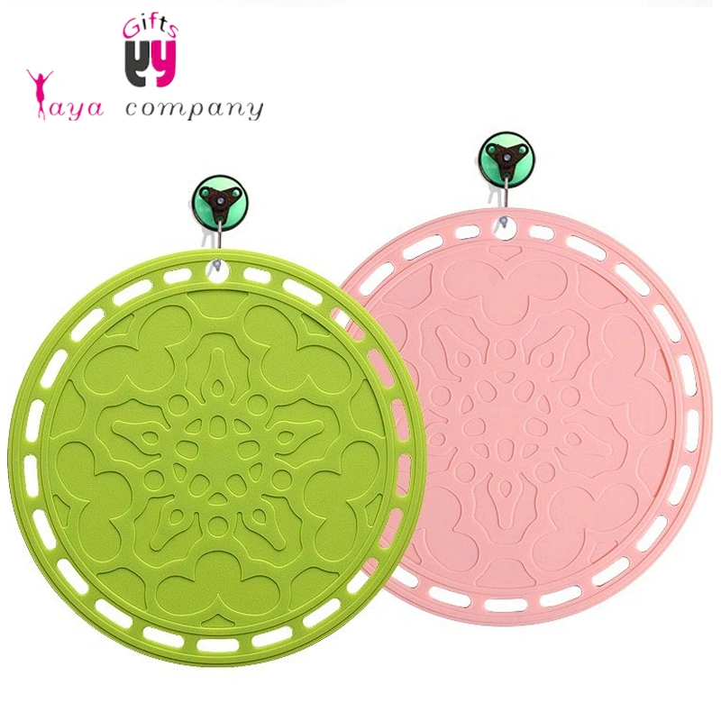 Flower Shape Pot Holder Heat Resistant Non Slip Rubber Silicone Pad