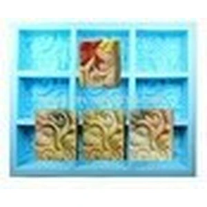waves mold for soap ,9 hole silicone soap mold,customized soap mold