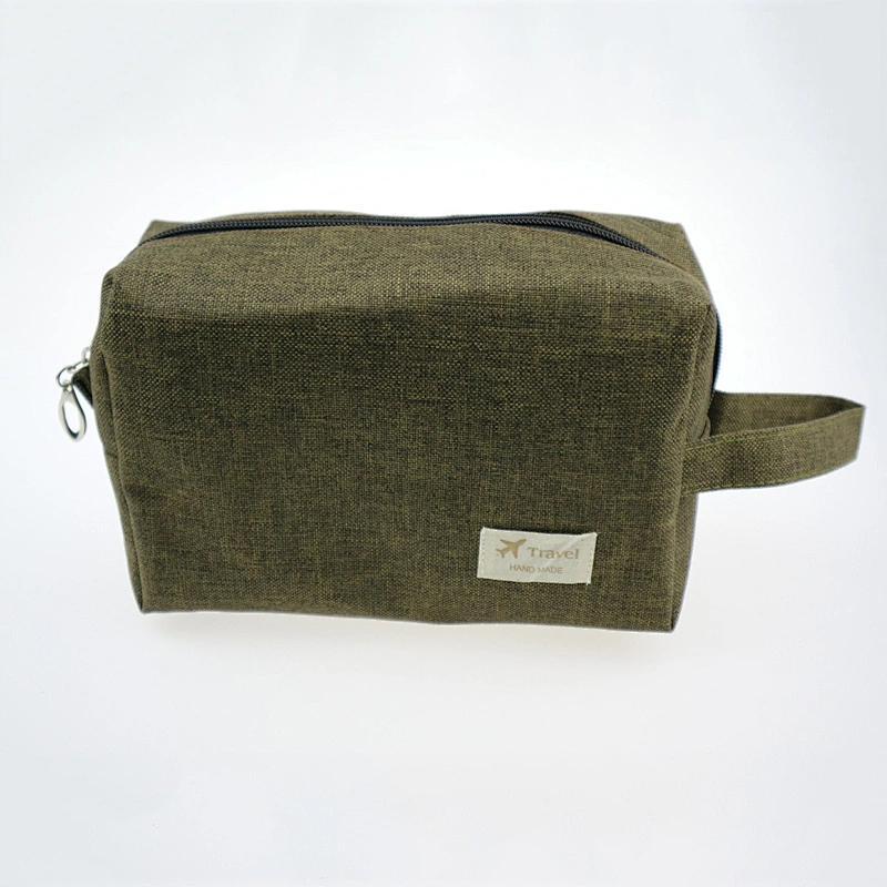 Waterproof Portable Travel Makeup Bag Wholesale Customized Logo Canvas Cosmetic Bag China Suppliers Looking for Partner