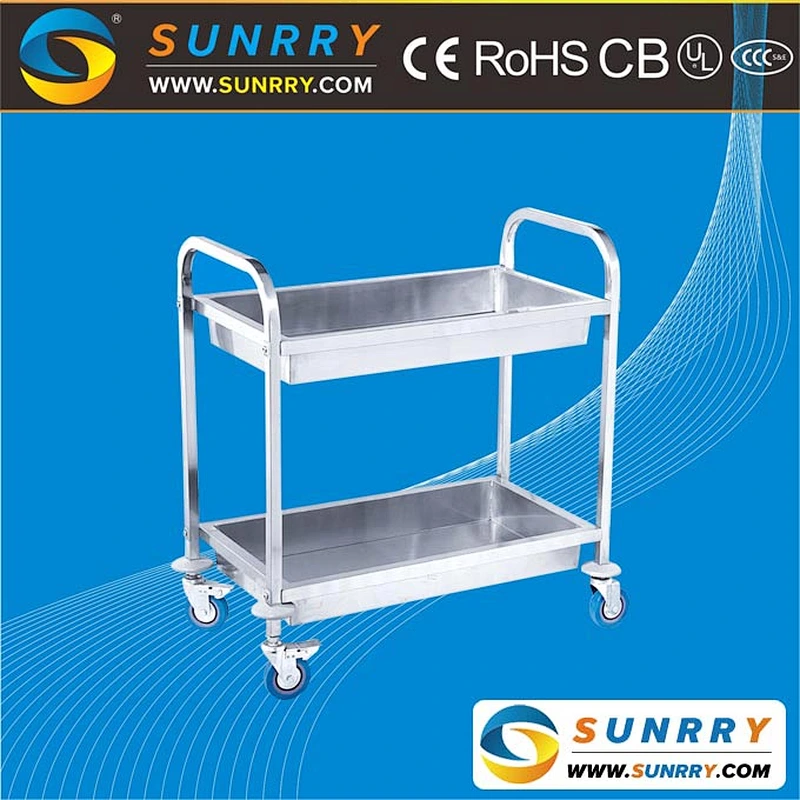 Commercial stainless steel modern food dining cart and food service carts for sale