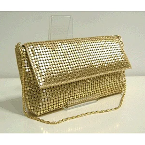 2012 metal mesh aluminium handbags G6023