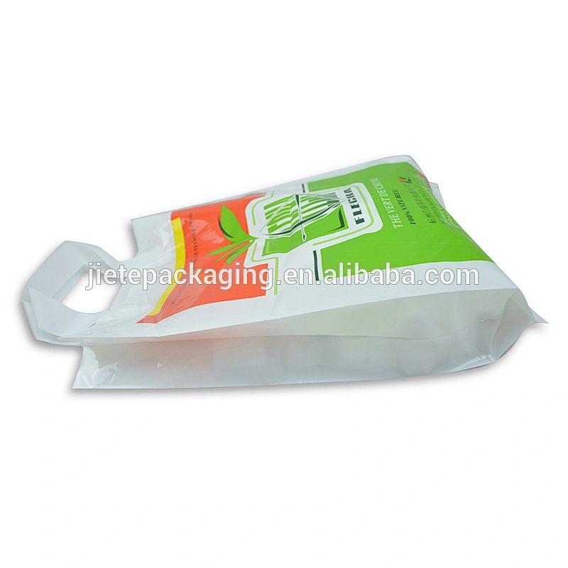 PE tea bag with printing both side and handle