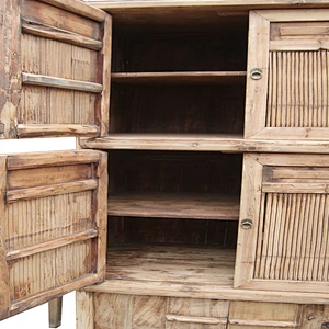 chinese antique natural wood reproduction storage furniture