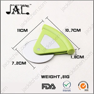Stainless Steel Pizza Cutter Wheel With PP Cover