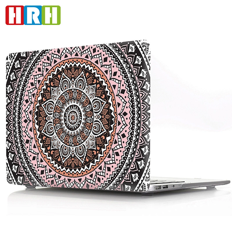Mandala Flower pattern plastic protective case For Macbook Pro 13 15 Touch Bar