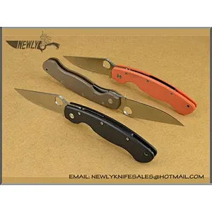 Multi Tool Carbon Fiber Material Oem 7Cr17Mov Stainless Steel Folding Knife