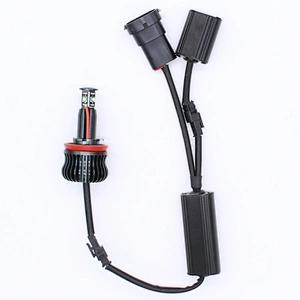 E92 H8 White LED Angel Eyes Fog Lamp