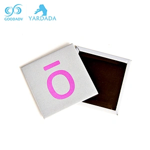 Wholesale Fun Decoration Square Shape Kitchen Tinplate Fridge Magnets