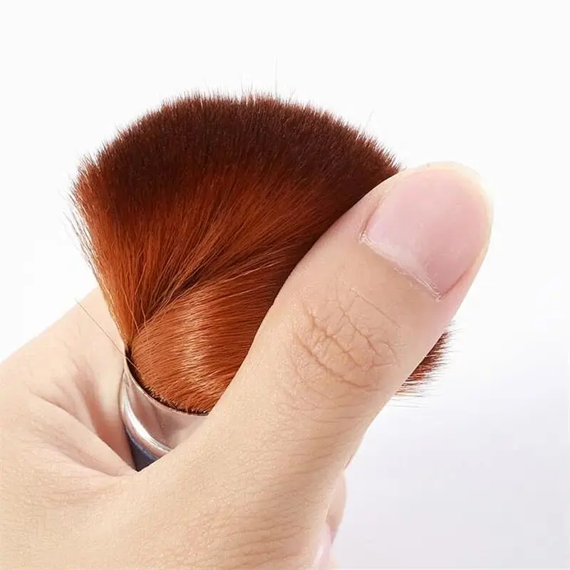 Personalized custom cosmetic brushes professional portable makeup retractable blush powder concealer brush