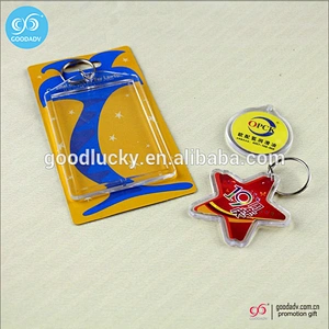 OEM factory promotional gifts plastic keychains tag acrylic blank photo key chains