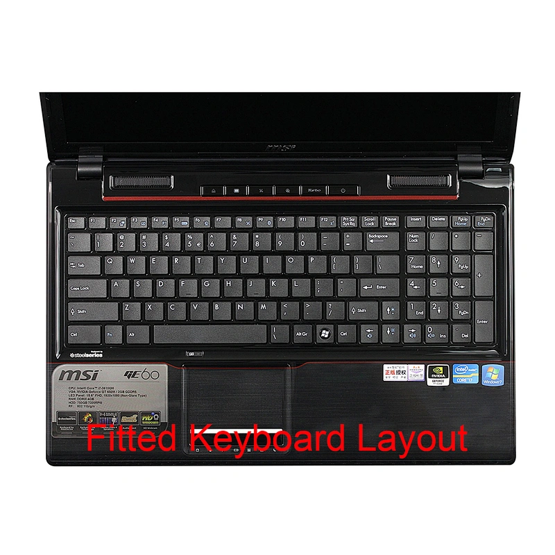 TPU Keyboard Protector Skin Cover guard for MSI GE60