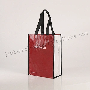 Cheap printed custom made laminated shopping bags for shoes and clothes