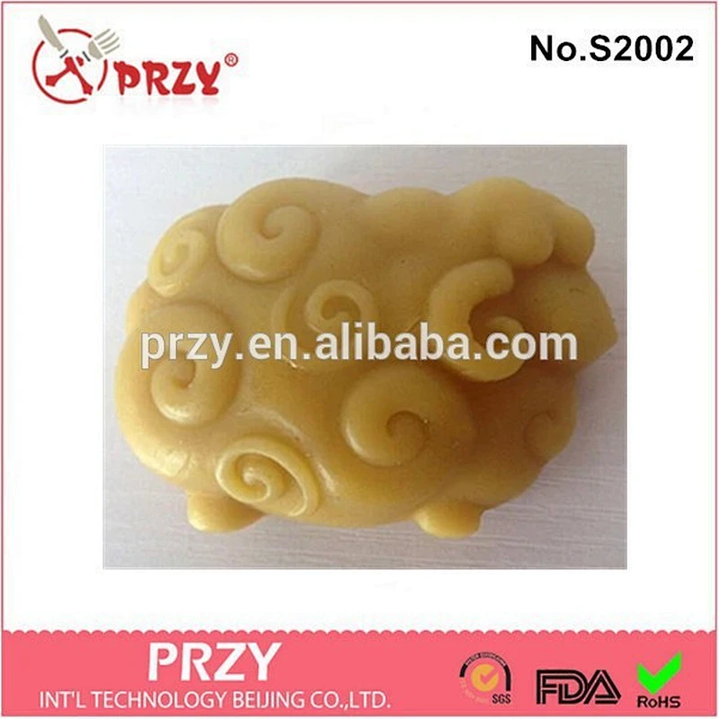 PRZY S2002 DIY silicone sheep soap mold ,handmade silicone soap mold