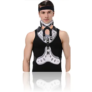 Head Neck Chest Adjucted Cervical Thoracic Orthosis U Lumbar Support (Angle Adjustable Breathable) with CE,FDA,ISO9001,ISO13485