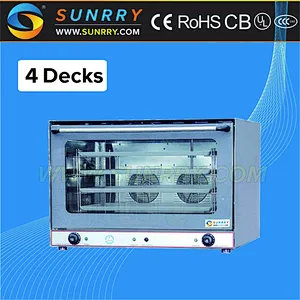 Professional food production electric 4 trays german bread toaster roll machine for sale