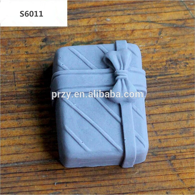 Bowknot handmade decorative silicone soap mold