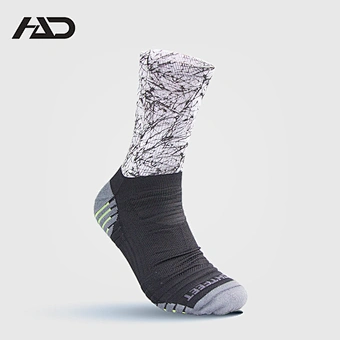 sublimation polyester athletic basketball socks