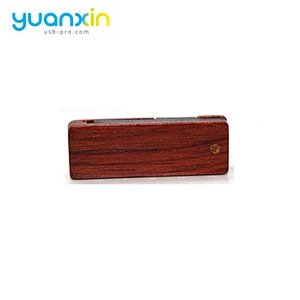 Knife Shape Wooden Material Swivel Usb Flash Drive