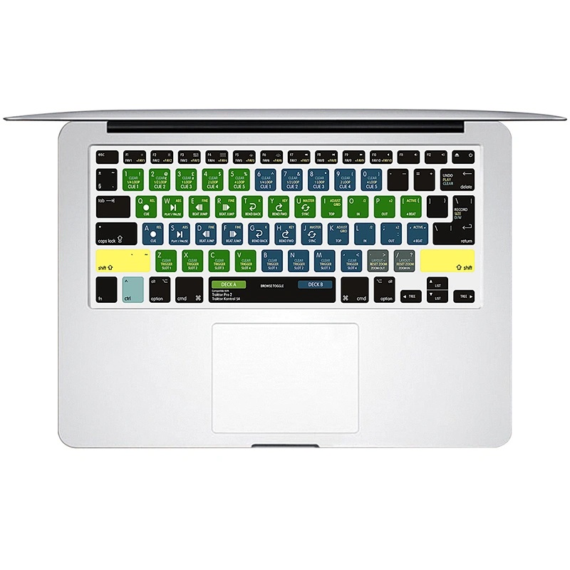 Wholesale China Import Traktor Kontrol S4 TPU Film Keyboard Skins custom silicone keyboard protector for Macbook Pro Covers