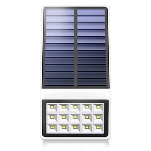 New Solar Light 15LED solar light Waterproof IP65 Lawn Wall Lamps for Garden