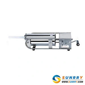 High Efficiency Stainless Steel Horizontal Sausage Stuffer and Maker to Making Sausage