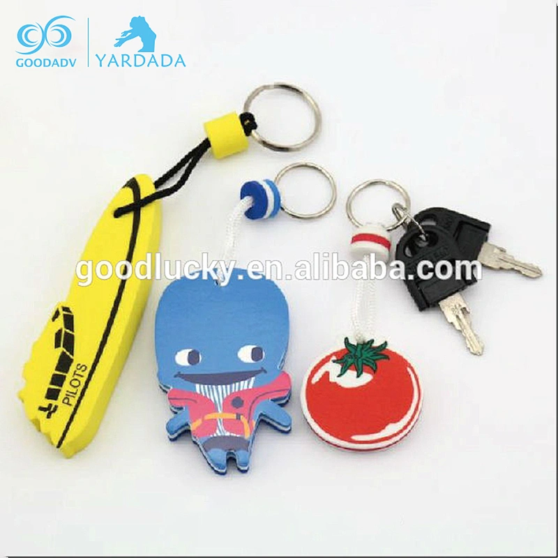 hot selling doraemon eva foam keyring