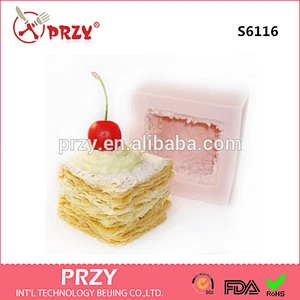 Silicone soap mold Cake with fruit shape