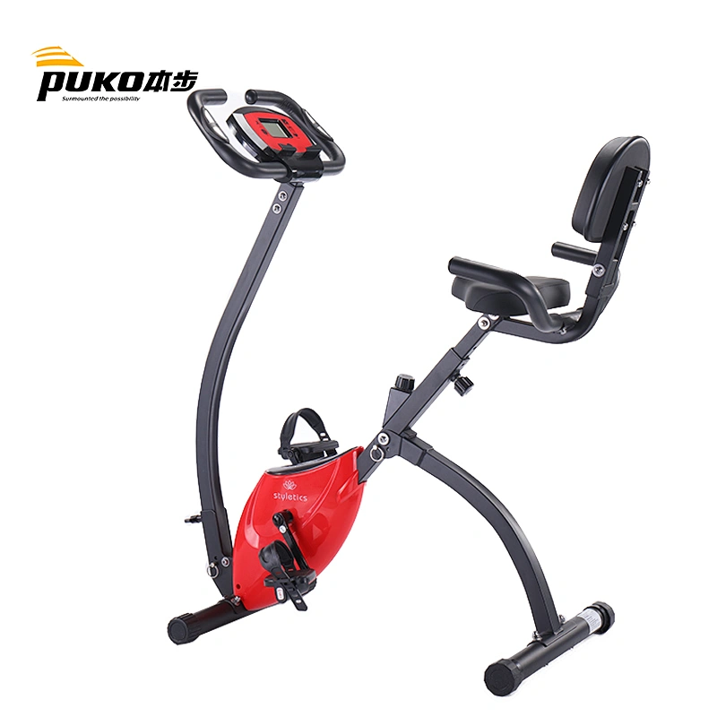 Outside magnetic system exercise bike for indoor cycling