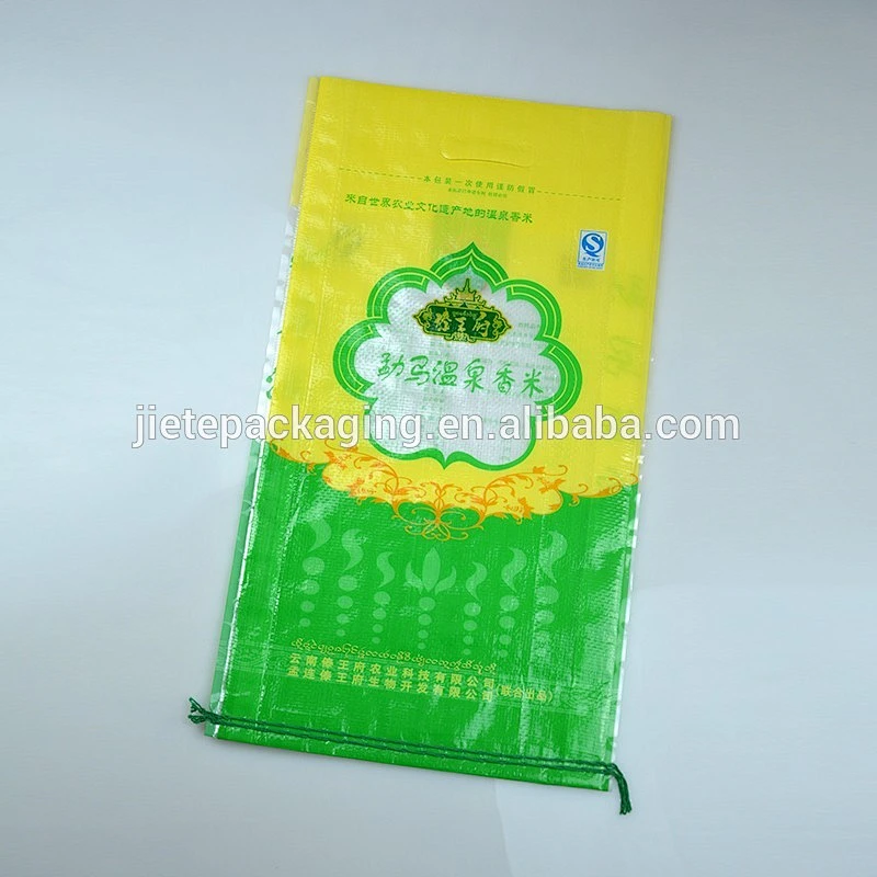 Video, China three side sealed sugar sachets silver polypropylene pp woven rice packing bags 5kg