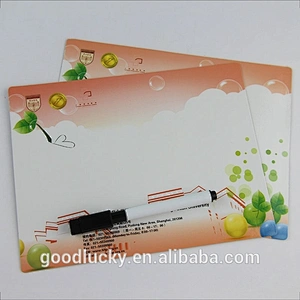 fridge magnet writing board dry erase white board