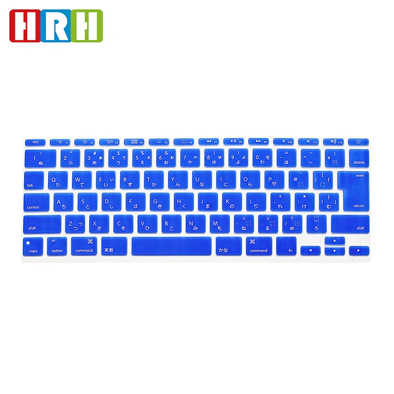 japanese keyboard cover laptop skins Custom Silicone Keyboard Skin For mac laptop skins air 11 Keypad Cover
