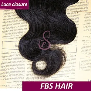 Alibaba express brazilian human virgin true glory hair body wave closure with wholesale price