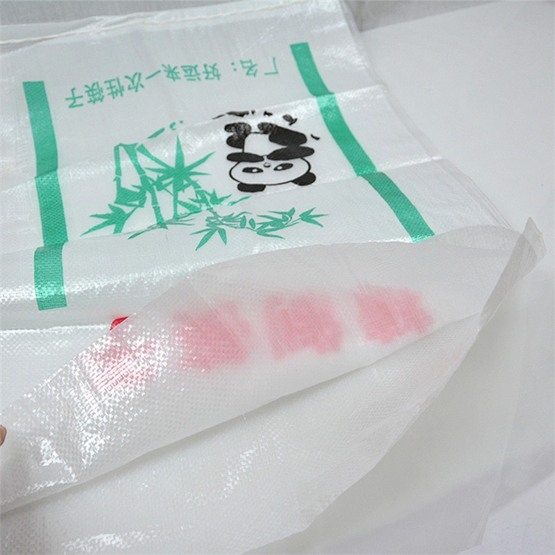 PP woven bag white for10kg 25kg 50kg rice and flour packing