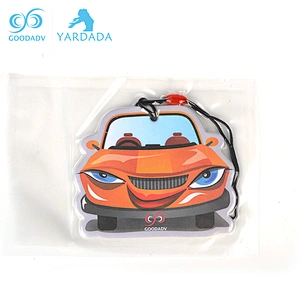 Wholesale cartoon shape car paper air freshener custom scents air freshener/custom lots of scents