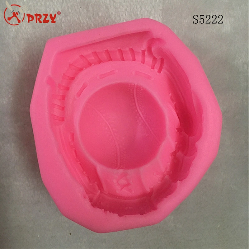 football 3d silicone soap mold food grade silicone mold making for soap silicone mould