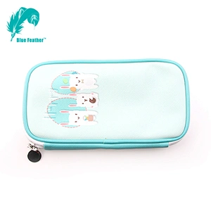 Student's Favourite Pu Leather Pencil Bag