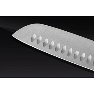Amazon Hotsale Hollow Handle Stainless Steel 7-Inch Santoku Knife