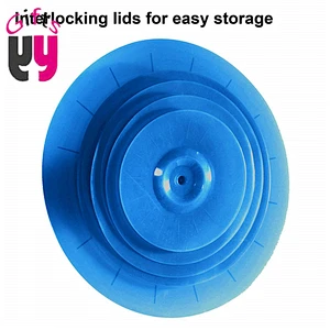 reusable stretch cover silicone rubber cup lid bowl cover