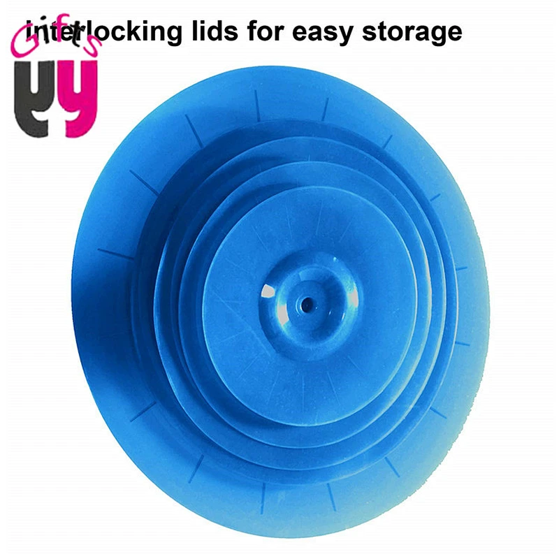reusable stretch cover silicone rubber cup lid bowl cover