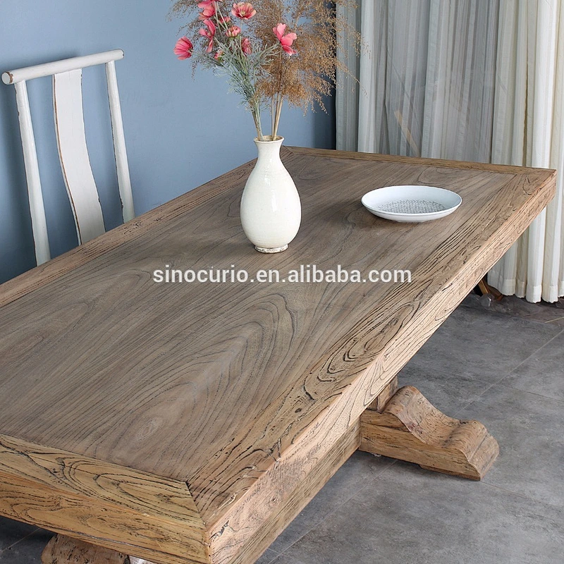 rustic wood furniture- reclaimed wood furniture &dining table