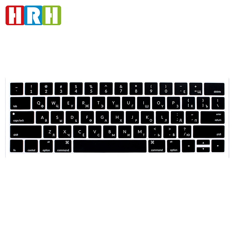 shenzhen keyboard protector Washable Laptop Mongolian Laptop Keyboard Protector for macbook touch bar 13 15