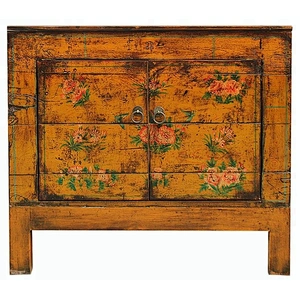 wholesale antique reproduction oriental painted storage furniture