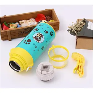 GOOD quality 600ml food grade vacuum mug with straw for children and baby