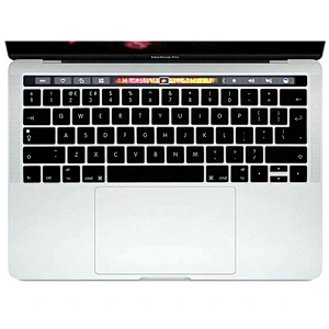 Arabic,English,Hebrew,russian german keyboard Products Waterproof Silicone Keyboard Protector for Mac Book Pro 13 15 touch bar