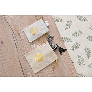 Linen Rope Bag Receive Bag Bunch Of Pocket Coirn Purse