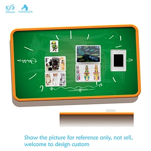 High quality custom made plastic magnetic fridge , replaceable fridge magnet, advertising promotional gift welcome to customize.