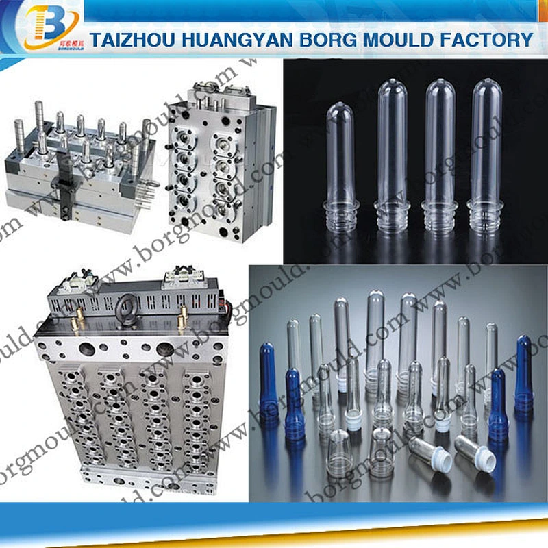 30mm Plastic PET bottle tube embryo mould for personal care bottle
