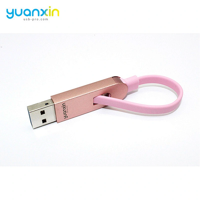 Promotional Gift Charging Cable OTG USB Flash Drive 4GB 8GB 16GB 32GB 64GB