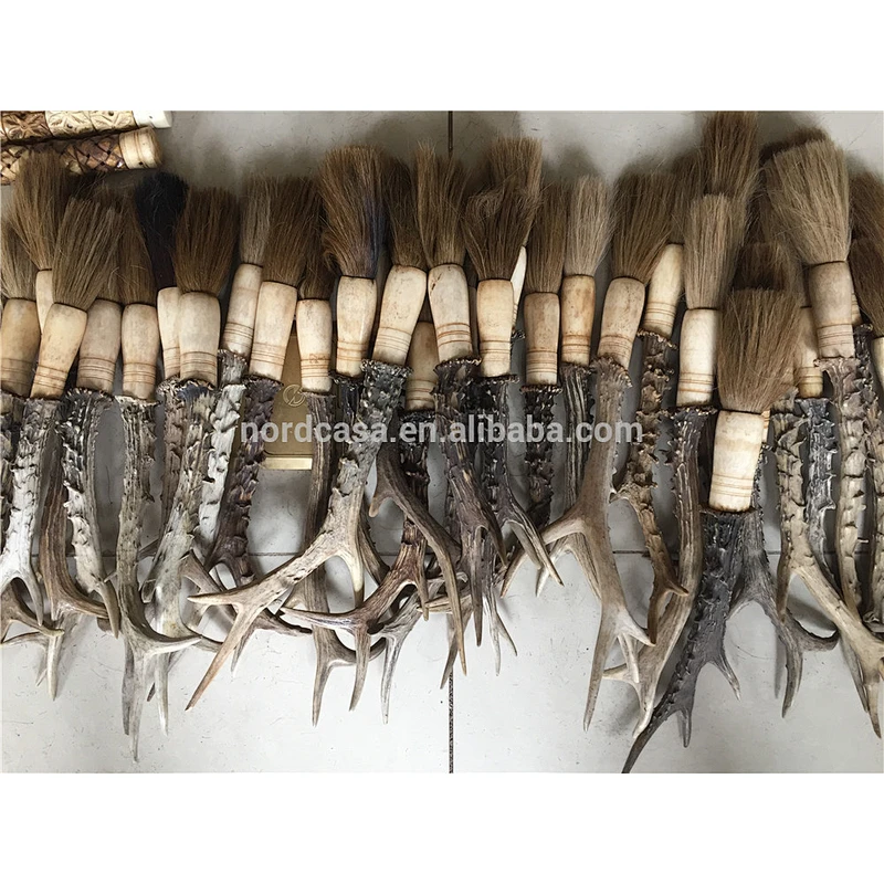 chinese antique Horn or Jade calligraphy brush