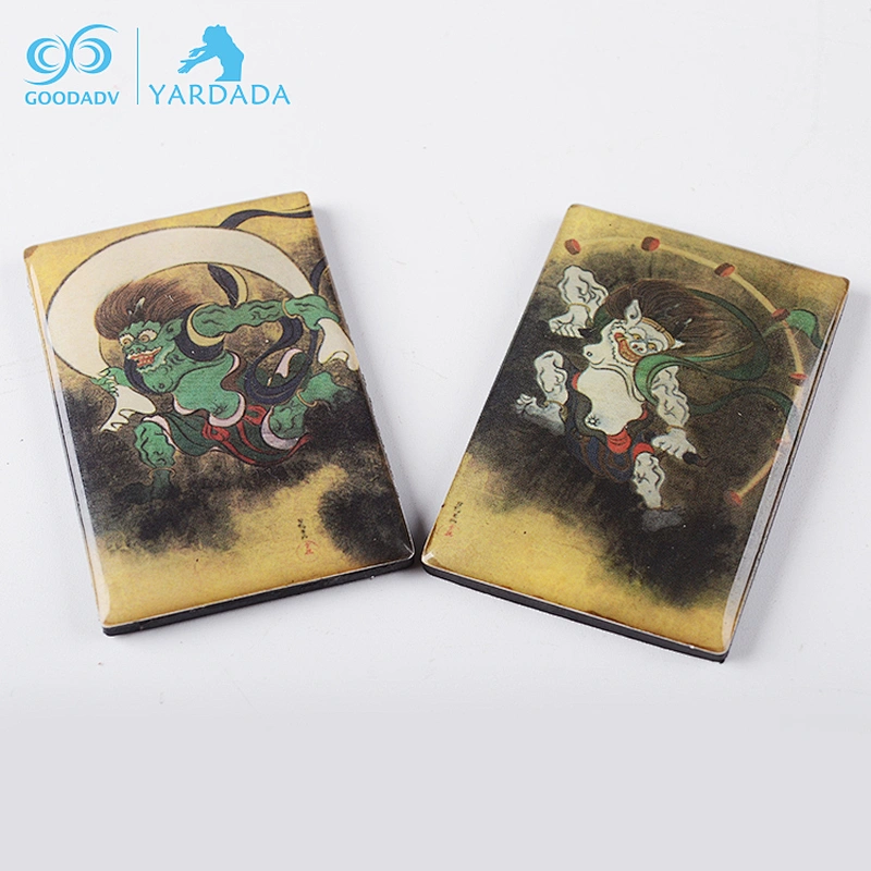 High quality shape blank souvenir customized creative fridge magnet